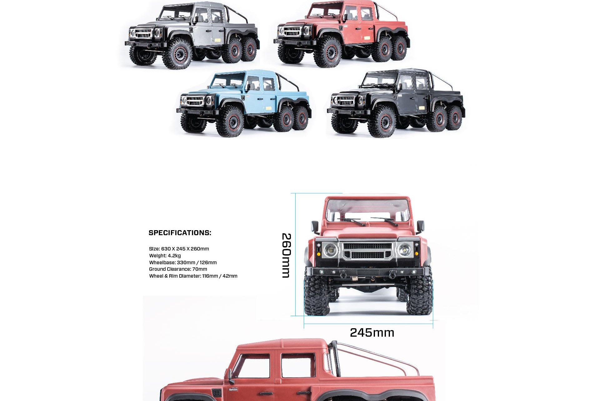 YIKONG YK6101 RC Crawler 2