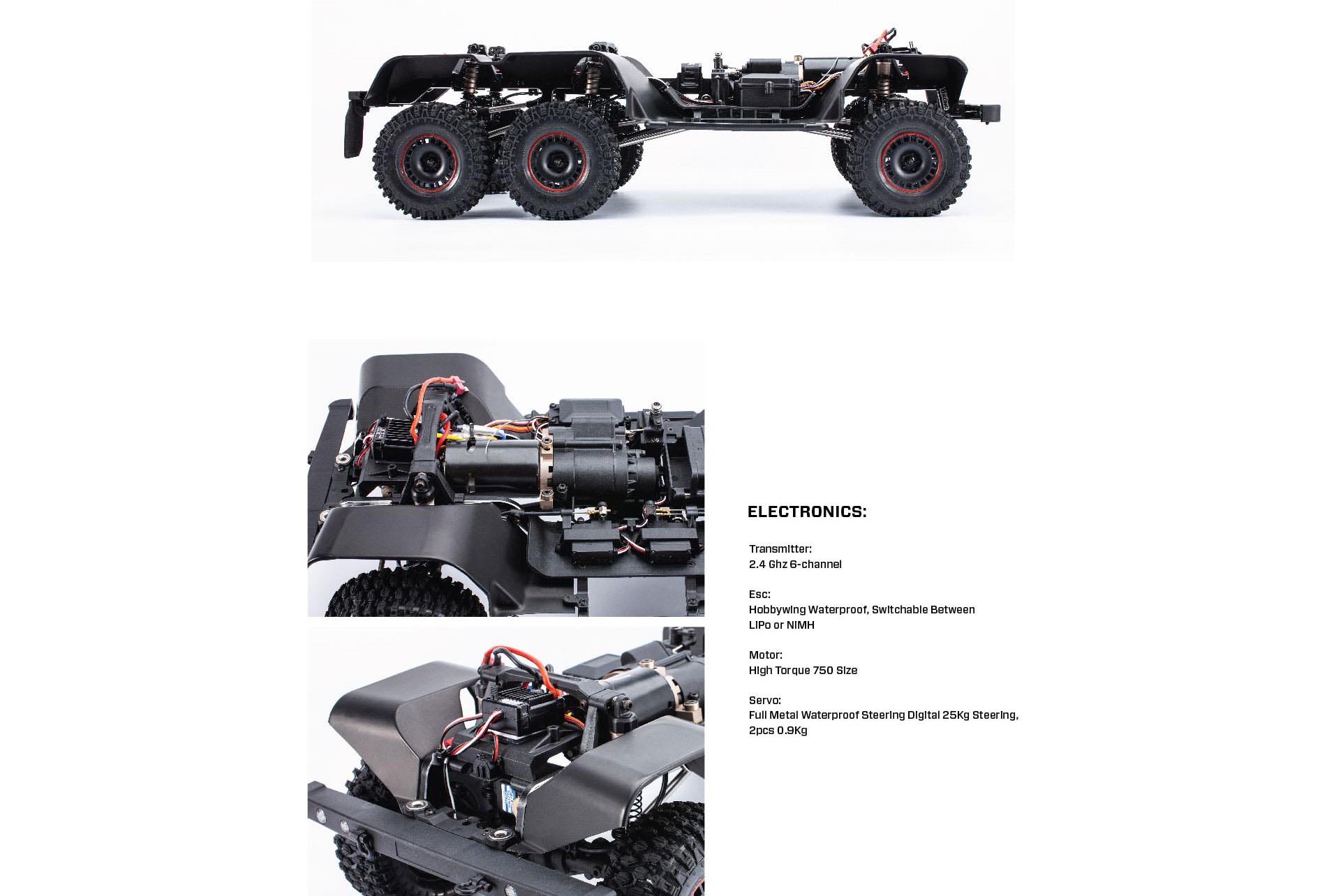 YIKONG YK6101 RC Crawler 4