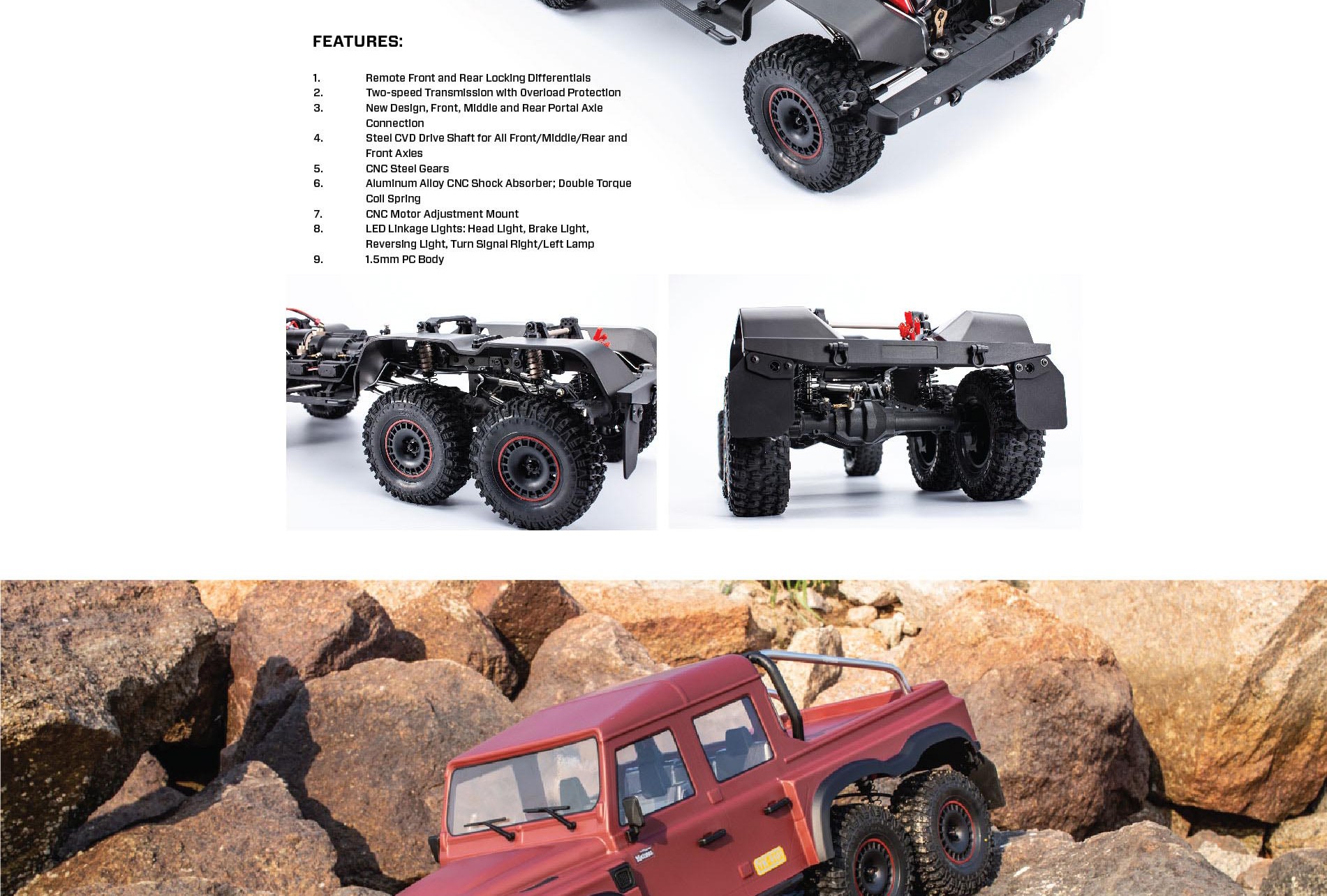 YIKONG YK6101 RC Crawler 6