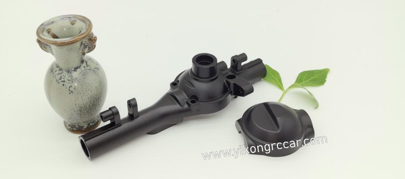 QT22142B-YK KONG YK4106 Pro Upgrade Parts Front Axle Shell Black-1